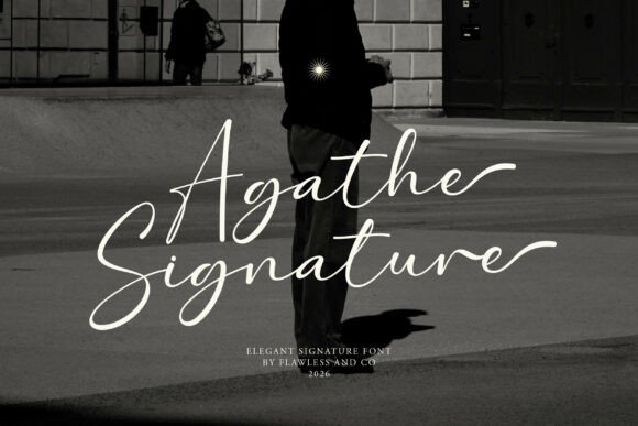 Agathe Signature Font: Elevating Campaign Visuals