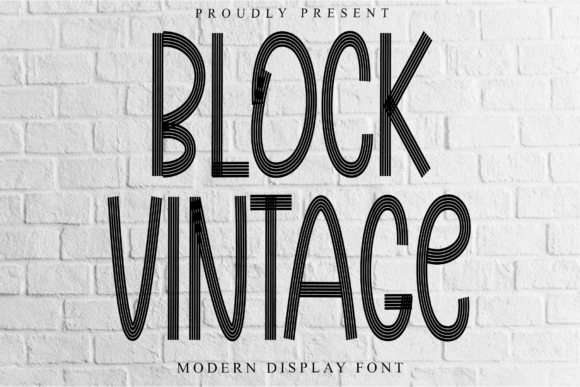 Block Vintage Font: Elevating Autumn Campaign Visuals