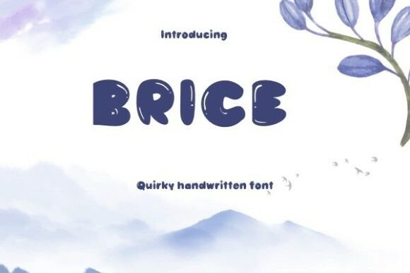 Brice Font: Elevating Digital Marketing Visuals