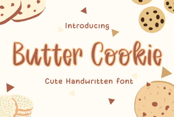 Butter Cookie: A Charming Handwritten Font for Editorial Design