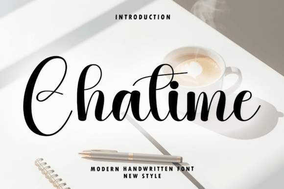 Chatime Font Review: A Modern Handwritten Typeface for Warm Branding
