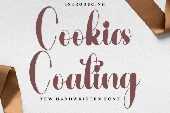 Cookies Coating Font: A Sweet Branding Upgrade