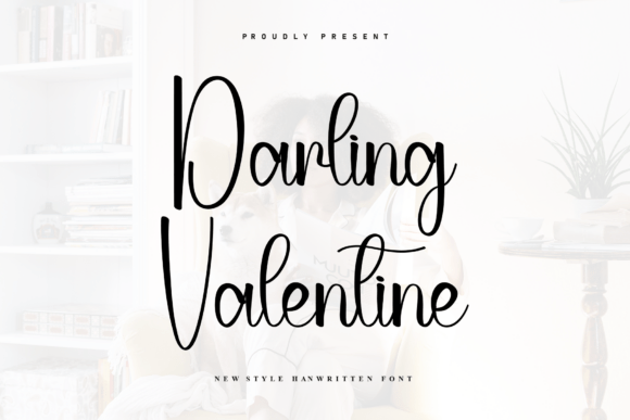 Darling Valentine Font: A Relaxed Script for Editorial Design