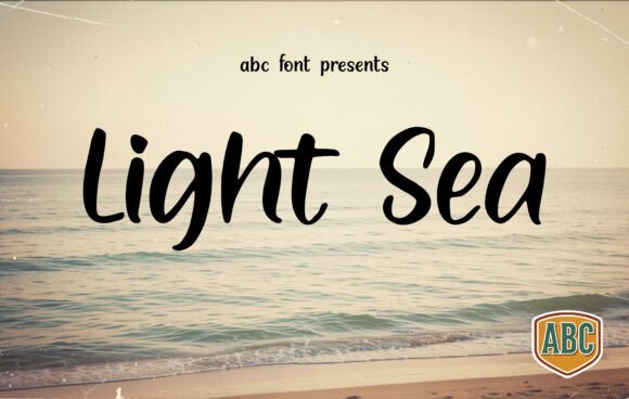 Light Sea Font: Elevate Your Small Business Branding