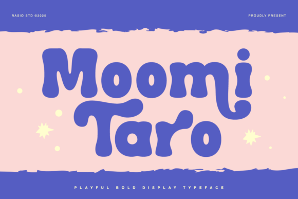 Moomi Taro Font: A Playful Display Typeface for Campaigns