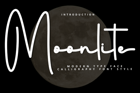 Moonlite Font: Festive Typography for Web Design