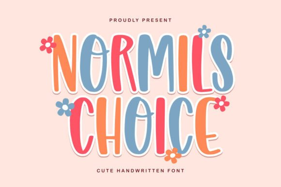 Normils Choice Font: Adding Joy to Small Business Branding