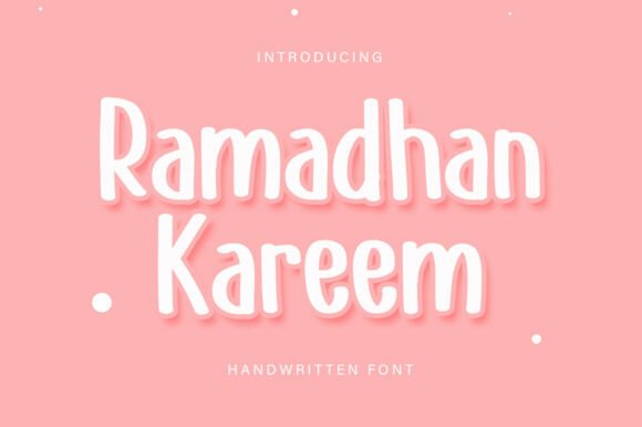 Ramadhan Kareem Font: Bold Script for Digital Campaigns