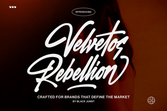 Velvetos Rebellion Font for Bold Handmade Labels
